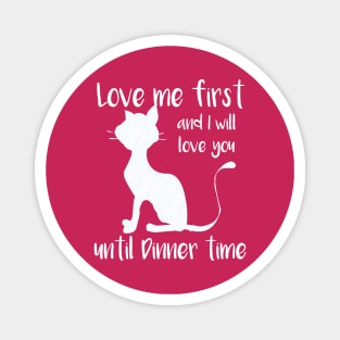 Funny Cat Lover Quotes Magnet